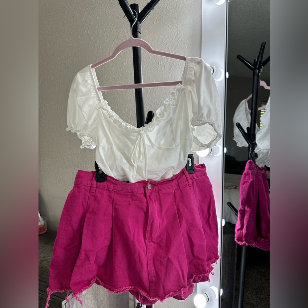Pink short/skirt SIZE 1XL